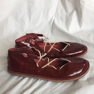 Camper Mary Jane style shoes - Red Patent Leather - Size 40 -US size 9.5
